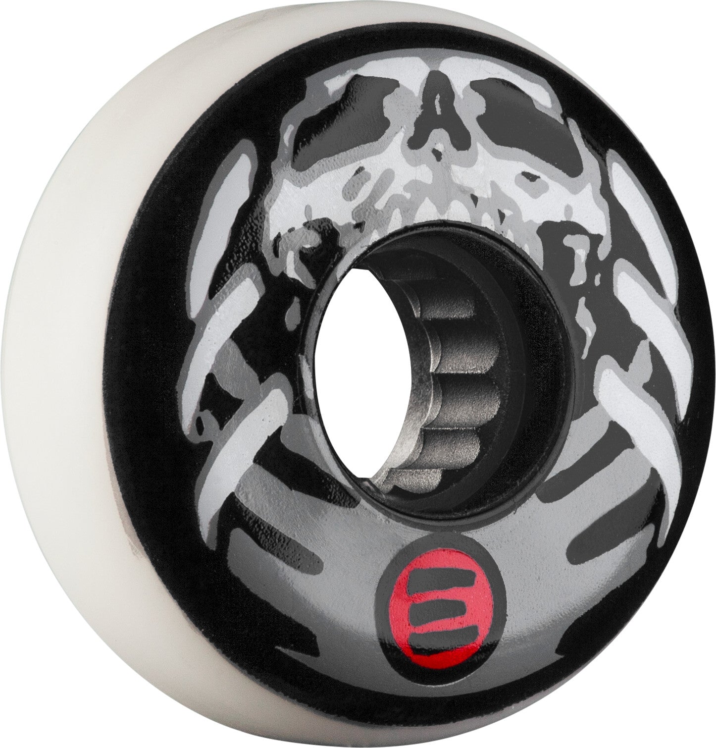 Eulogy Retro Jaren Grob Aggressive Inline Wheels 58mm 89A - White (Set of 4)00