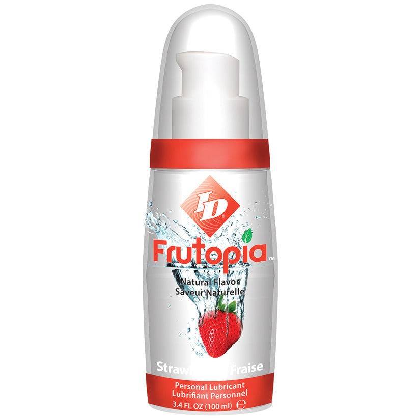 Love Spark Cove | Intimate Apparel, Pleasure Shop & Free Shipping ID Frutopia-Strawberry 3.4oz — main product shot