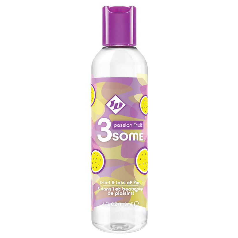 Love Spark Cove | Intimate Apparel, Pleasure Shop & Free Shipping ID 3some-Passion Fruit 4oz — main product shot