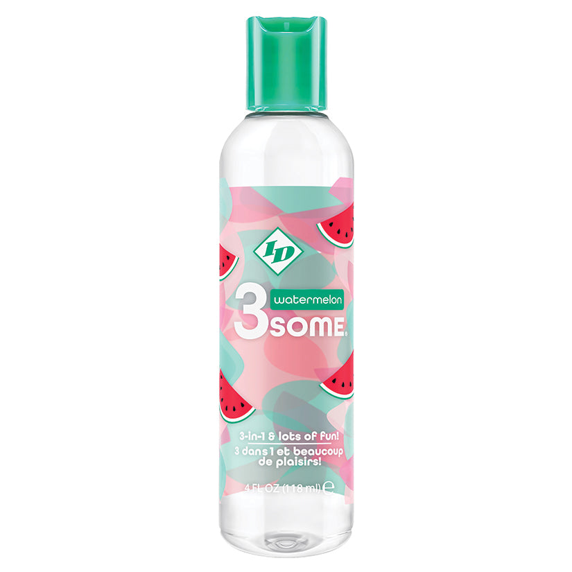 Love Spark Cove | Intimate Apparel, Pleasure Shop & Free Shipping ID 3some-Watermelon 4oz — main product shot
