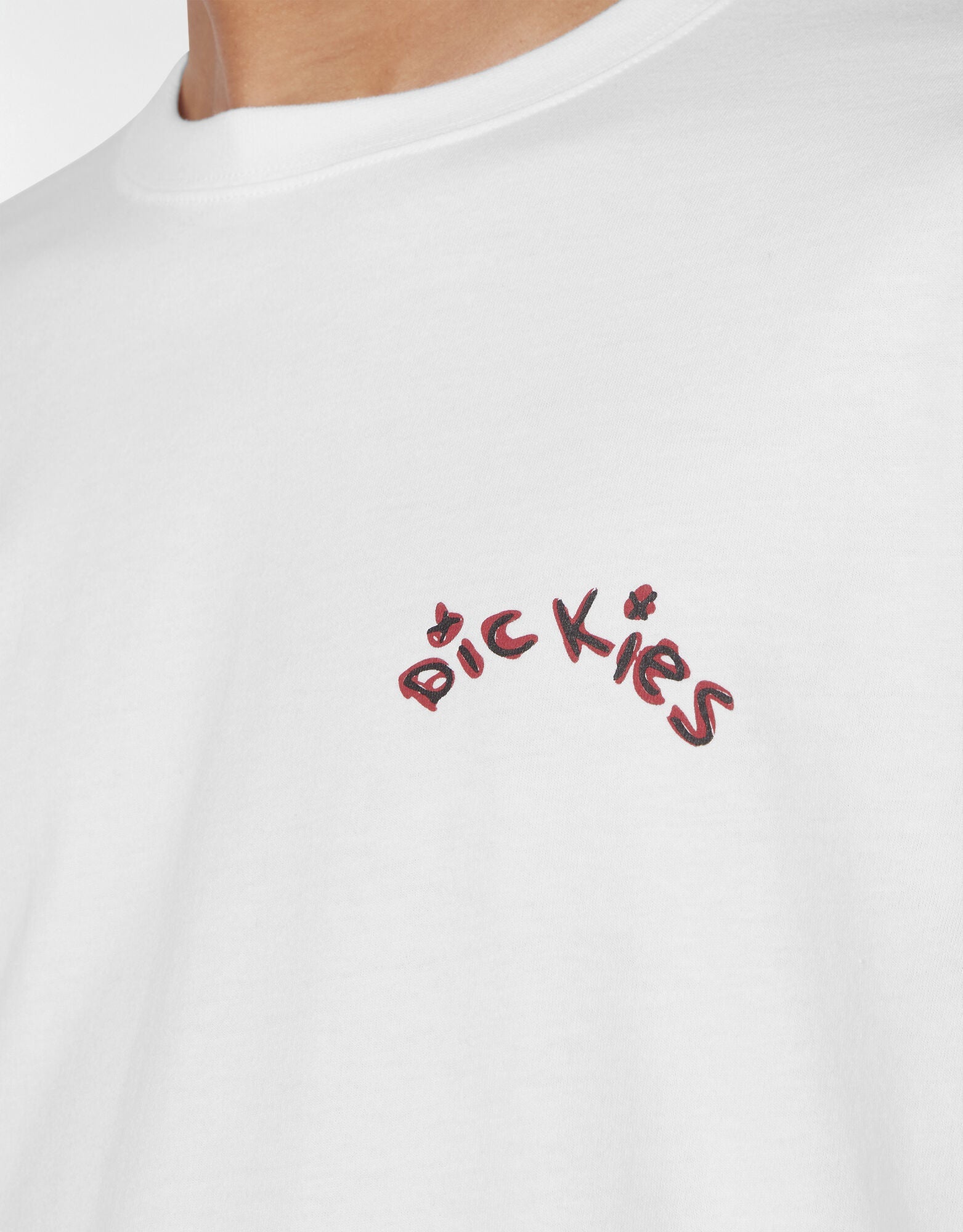 Dickies Villani Drunkula Long Sleeve T-Shirt - White
