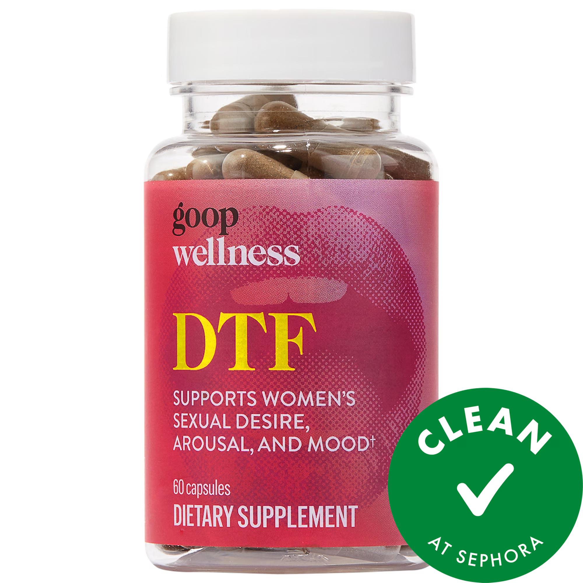 DTF Libido Enhancing Supplement for Women - Vegan, Plant-Based Formula to Boost Desire & Mood