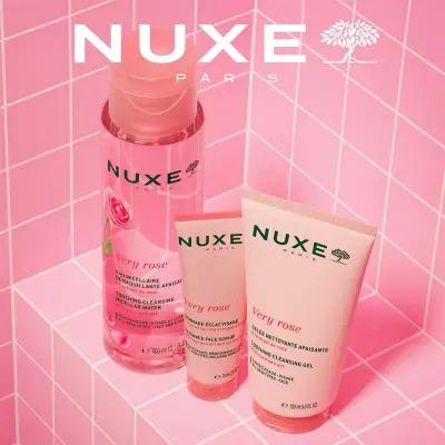 Nuxe Very Rose Micellar Water: Gently Cleanses, Soothes & Removes Makeup - Alcohol, Paraben & Sulfate-Free - Refreshing Rose Water Cleanser
