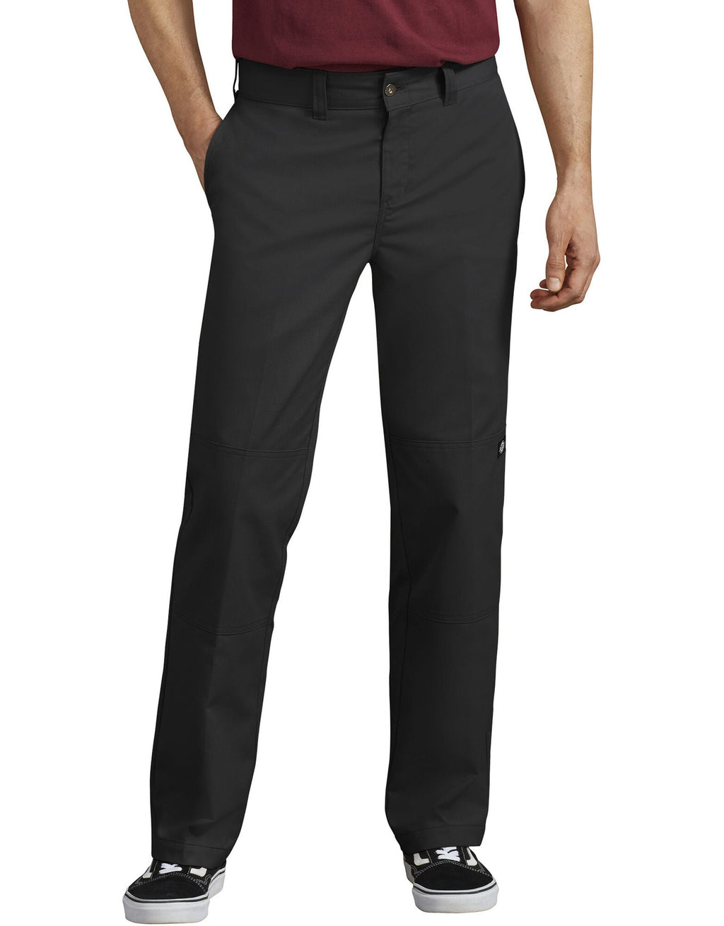 Dickies ’67 Regular Fit Double Knee Pants - Black by Skates USA