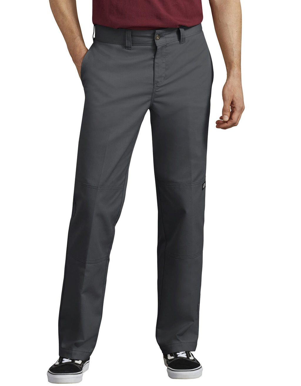 Dickies ’67 Regular Fit Double Knee Pants - Charcoal Gray by Skates USA