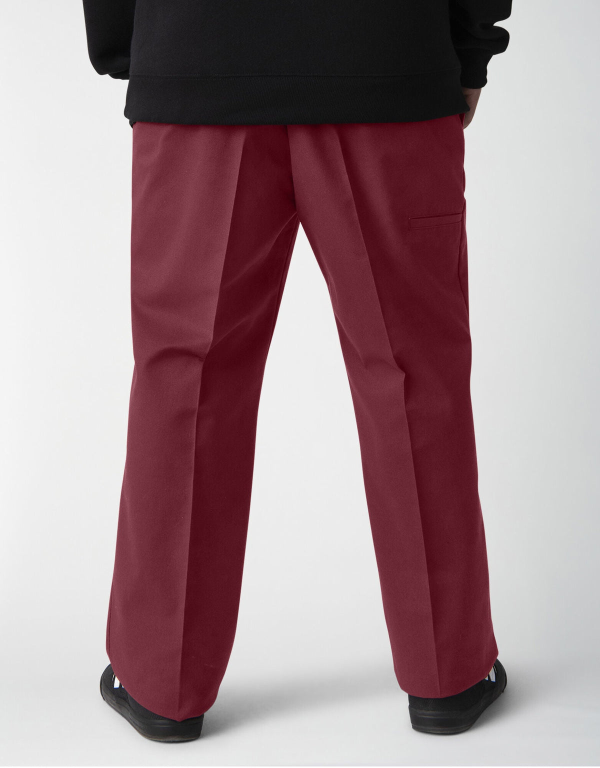 Dickies Jamie Foy Signature Loose Fit Straight Leg Pants Cordovan