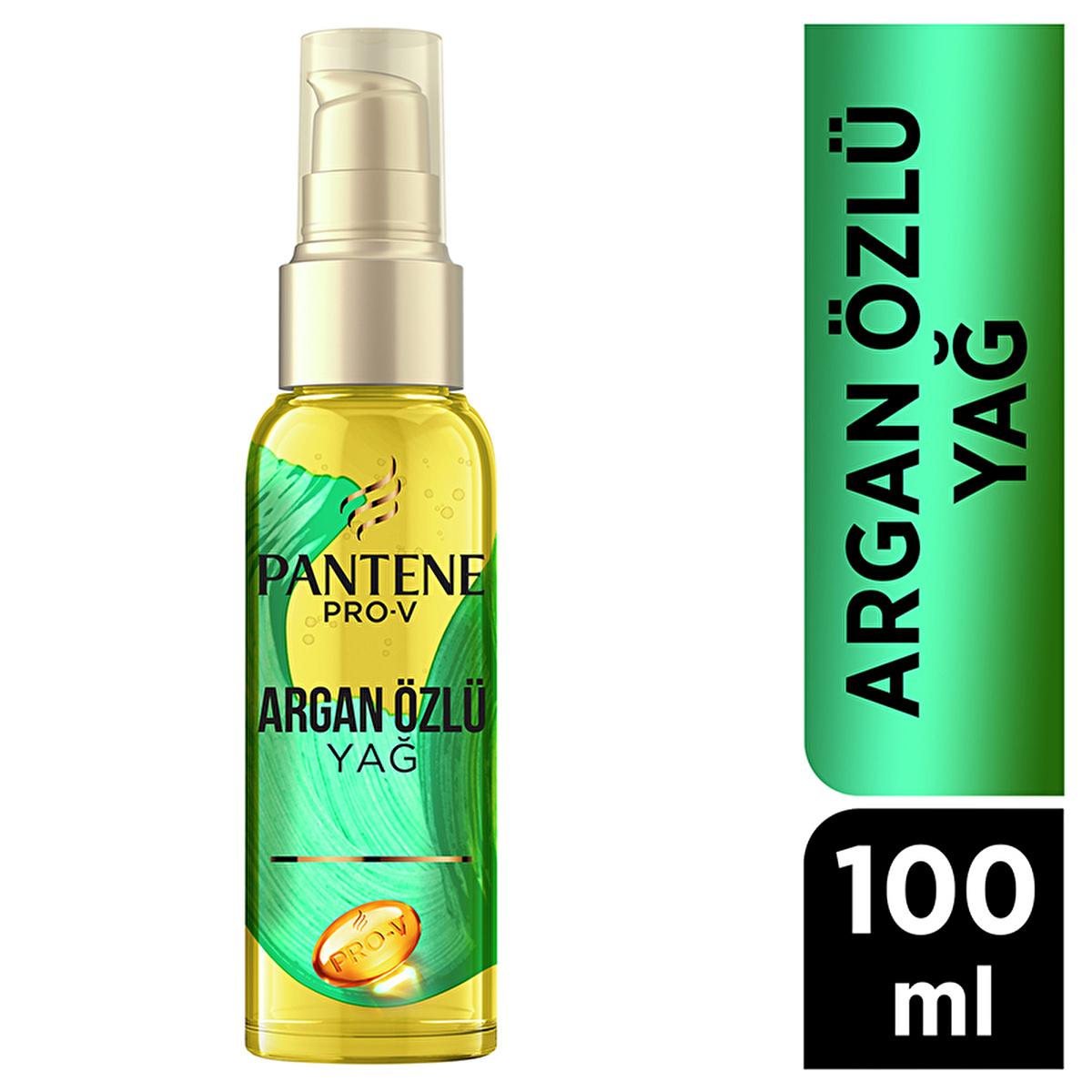 Pantene Pro-V Argan Oil Hair Care Oil for Dry or Damaged Hair - Nourishing, Non-Greasy, 3.38 fl oz
