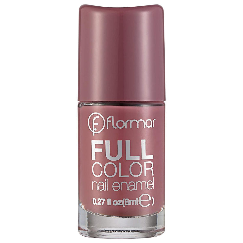 Flormar Full Color Extra Intense Pigment - Berry Brown Nail Polish