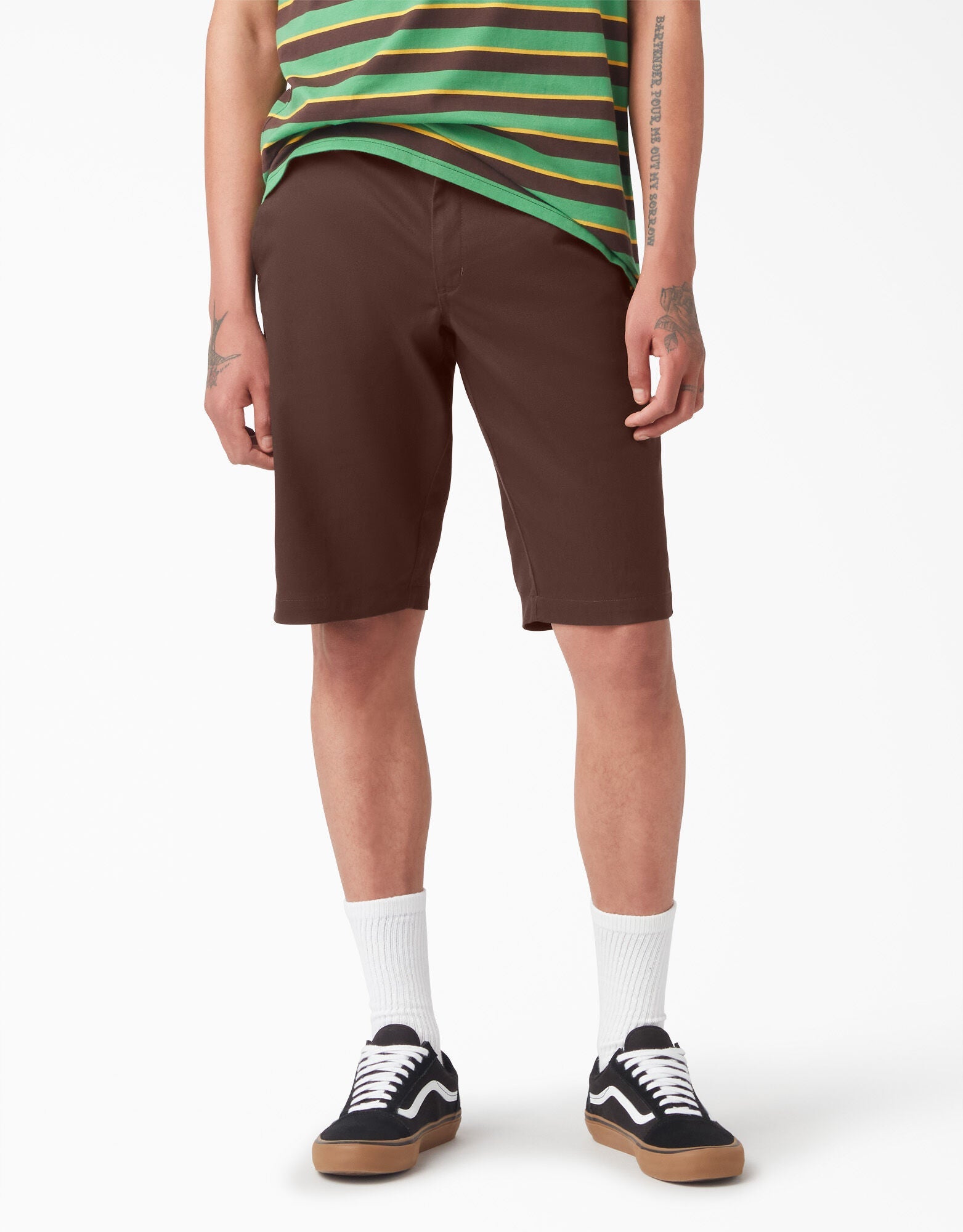 Dickies Vincent Alvarez El Sereno Shorts - Dark Brown