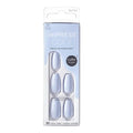 Impress Color Self-Adhesive Press-On Nails Medium Cloudless - Easy DIY Nail Kit for Salon-Quality Results