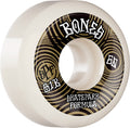 Bones SPF Ripples P5 Sidecut 60mm 101a Wheels - White/Gold (Set of 4) by Skates USA