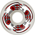 Bones STF Kitty Twister V5 Sidecut 54mm 103a Wheels - White (Set of 4) by Skates USA