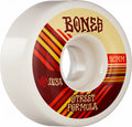 Bones STF Retros V4 Wide 52mm 103a Wheels - White (Set of 4) by Skates USA