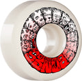 Bones STF Weird Wolf V5 Sidecut 54mm 103a Wheels - White (Set of 4) by Skates USA