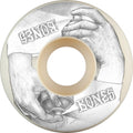 Bones X-Formula Spraying Hands V1 Standard 52mm 97a Wheels - White (Set of 4) by Skates USA