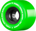 Powell Peralta Wheels Snakes 66mm 75a - Green (Set of 4) by Skates USA
