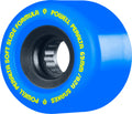 Powell Peralta Wheels Snakes 69mm 82a - Blue (Set of 4) by Skates USA