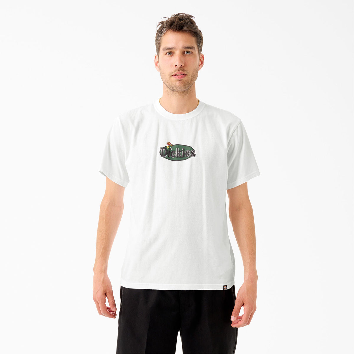 Dickies Tom Knox Graphic T-Shirt - White by Skates USA