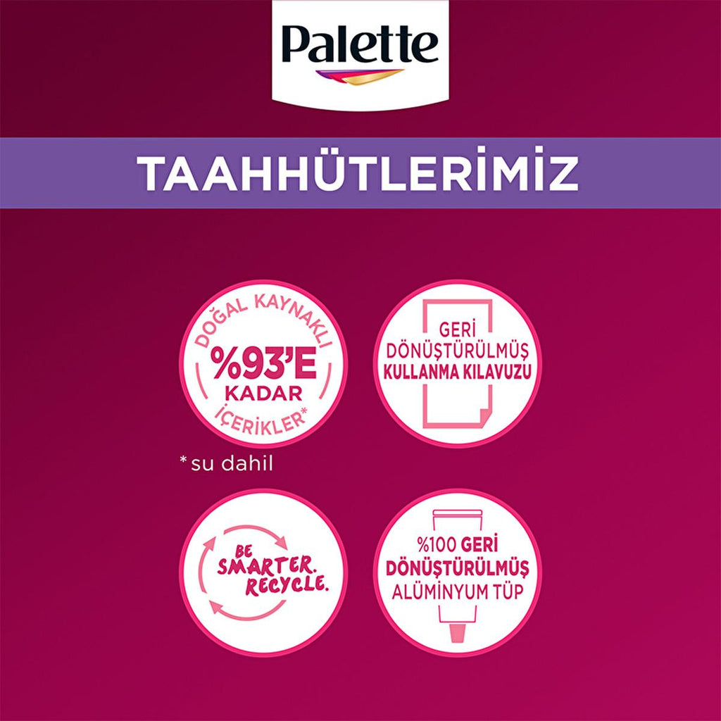 Palette Deluxe KŸllŸ A�õk Kumral Hair Dye: Intense Light Ash Blonde Color, Perfect Grey Coverage & Long Lasting Shine
