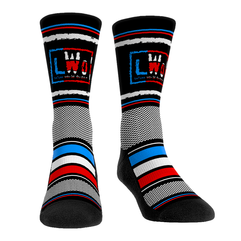 Rock 'Em Socks Rock 'Em Socks LWO - Stripes - Puerto Rico — main product shot