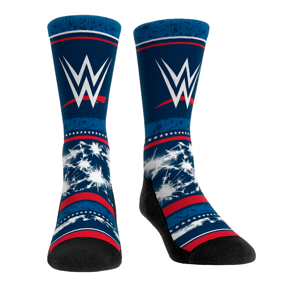 Rock 'Em Socks Rock 'Em Socks WWE - Patriotic Stripes — main product shot