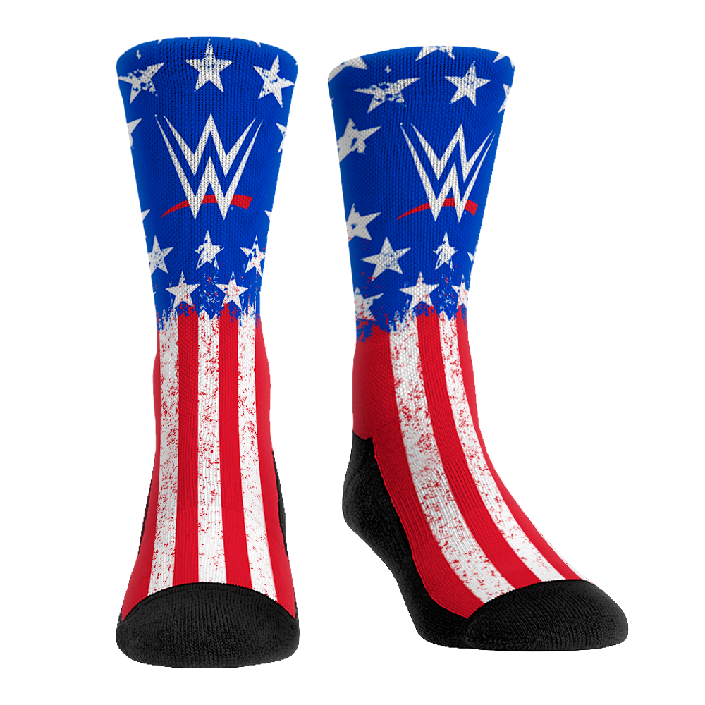 Rock 'Em Socks Rock 'Em Socks WWE - Worn Flag — main product shot
