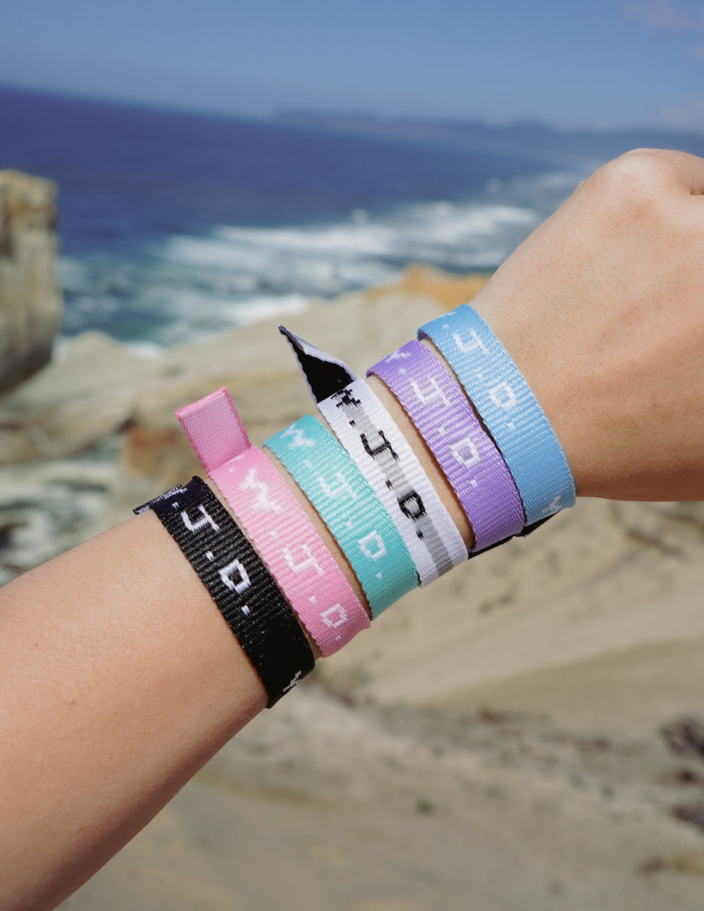 Elevated Faith WWJD Bracelet Pack — lifestyle worn / used context