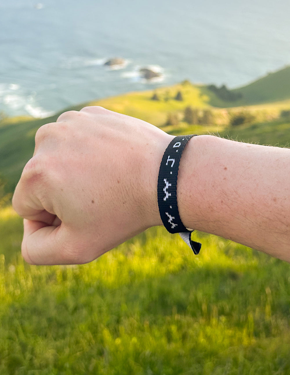 Elevated Faith WWJD Bracelet — lifestyle context