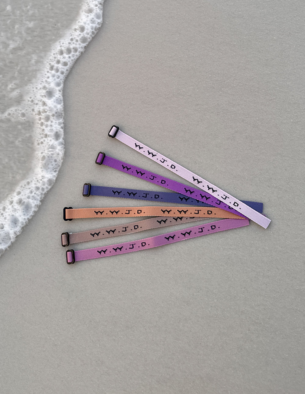 Elevated Faith WWJD Paradise Bracelet Pack — size reference
