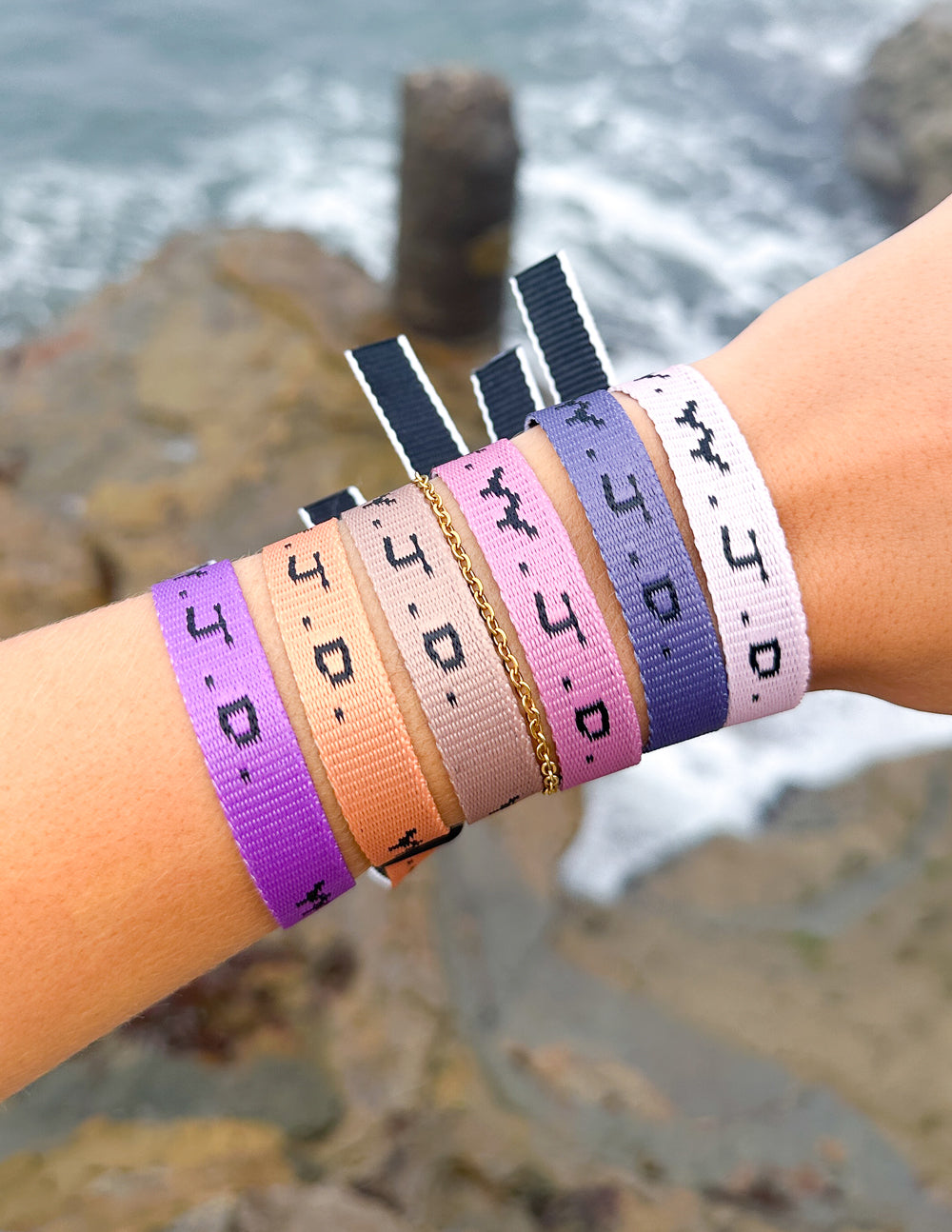Elevated Faith WWJD Paradise Bracelet Pack — back view