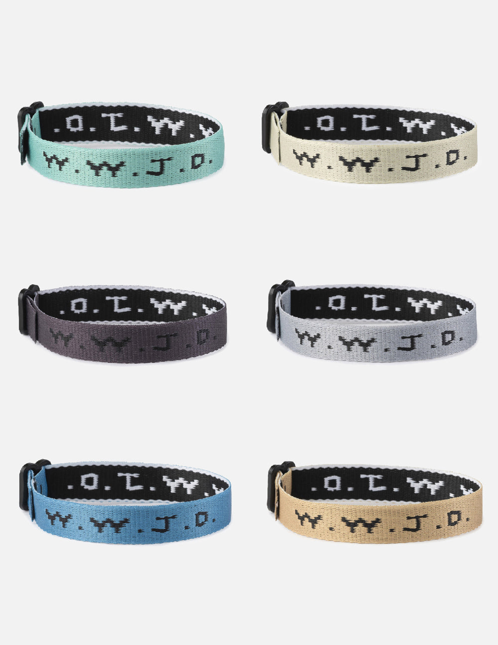 Elevated Faith WWJD Surf Bracelet Pack — packaging