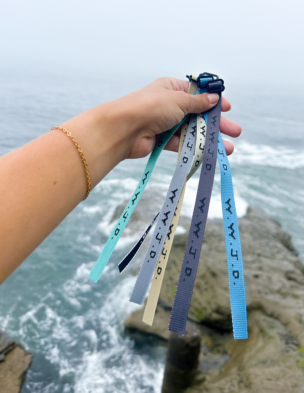 Elevated Faith WWJD Surf Bracelet Pack — back view
