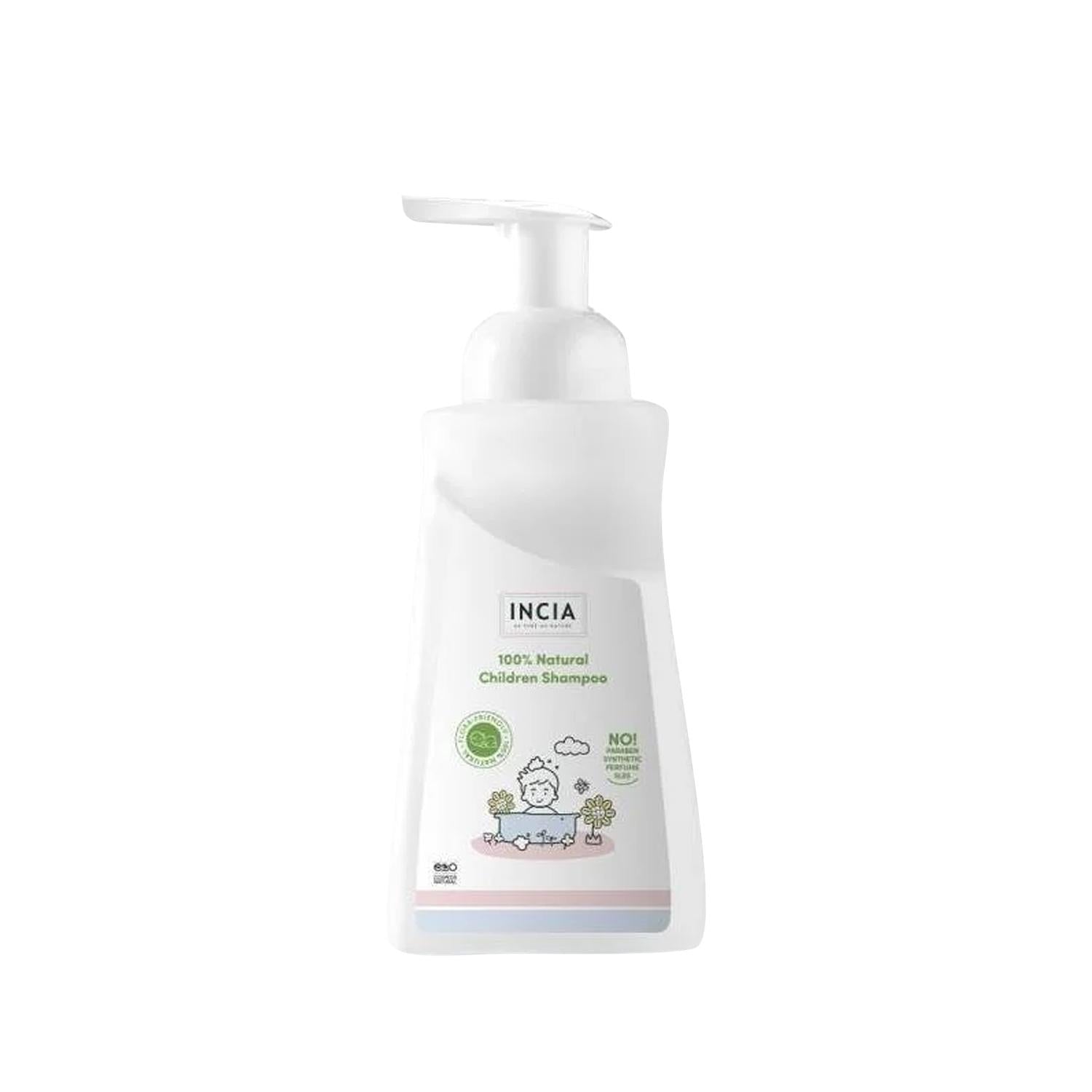 INCIA Natural Baby Shampoo, 100% Natural & Gentle for Children - 11.83 fl oz