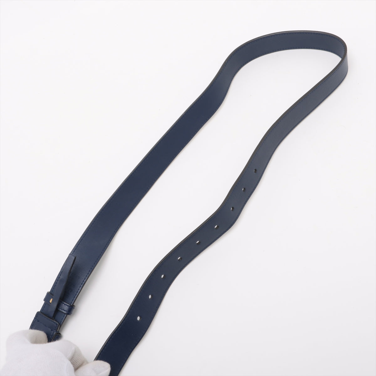 Bolt Boutique Gucci GG Marmont Velvet &amp; Leather Waist Bag Blue 476434  #2614 — packaging