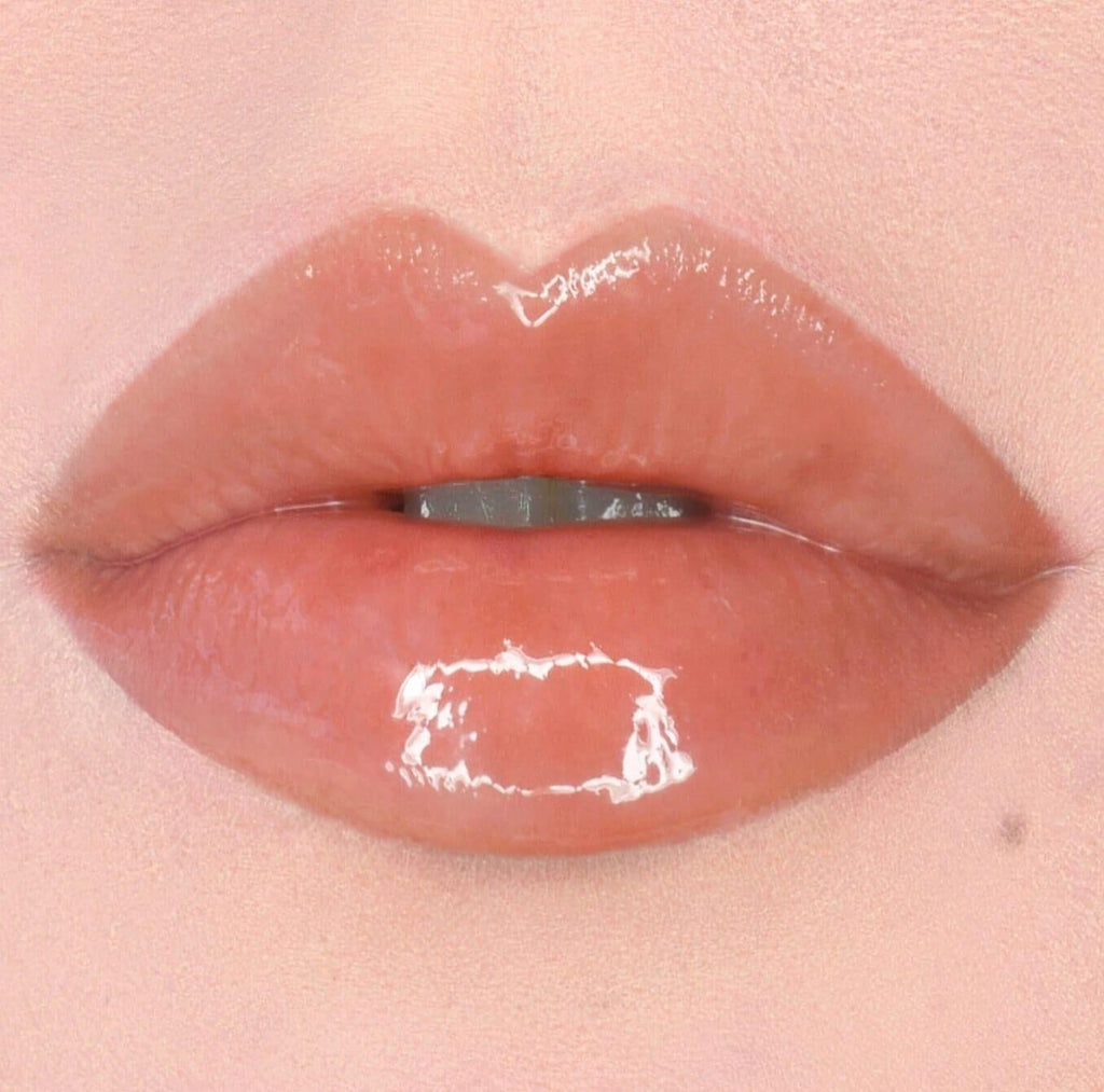 Purobio Organic Lip Gloss 03 - Moisturizing, Non-sticky, Coconut Oil Lip Care