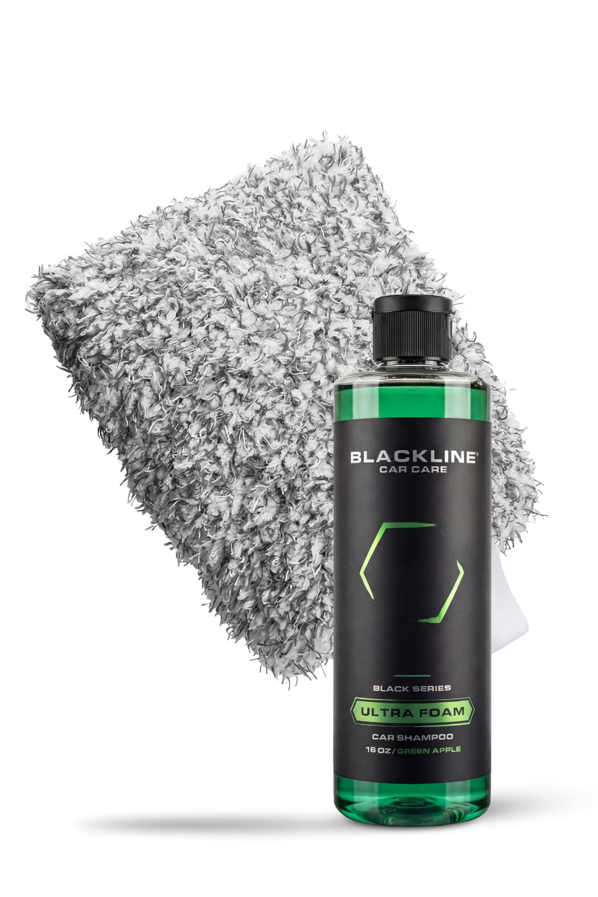 BLACKLINE® MICROFIBER WASH MITT – Blackline Car Care, view 8