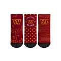 Rock 'Em Socks Washington Commanders - Number 1 Fan 3-Pack (Toddler) — main product shot