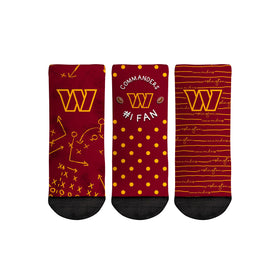 Washington Commanders - Number 1 Fan 3-Pack (Toddler)