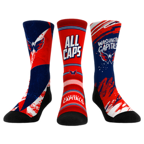 Rock 'Em Socks Washington Capitals - Power Play 3-Pack