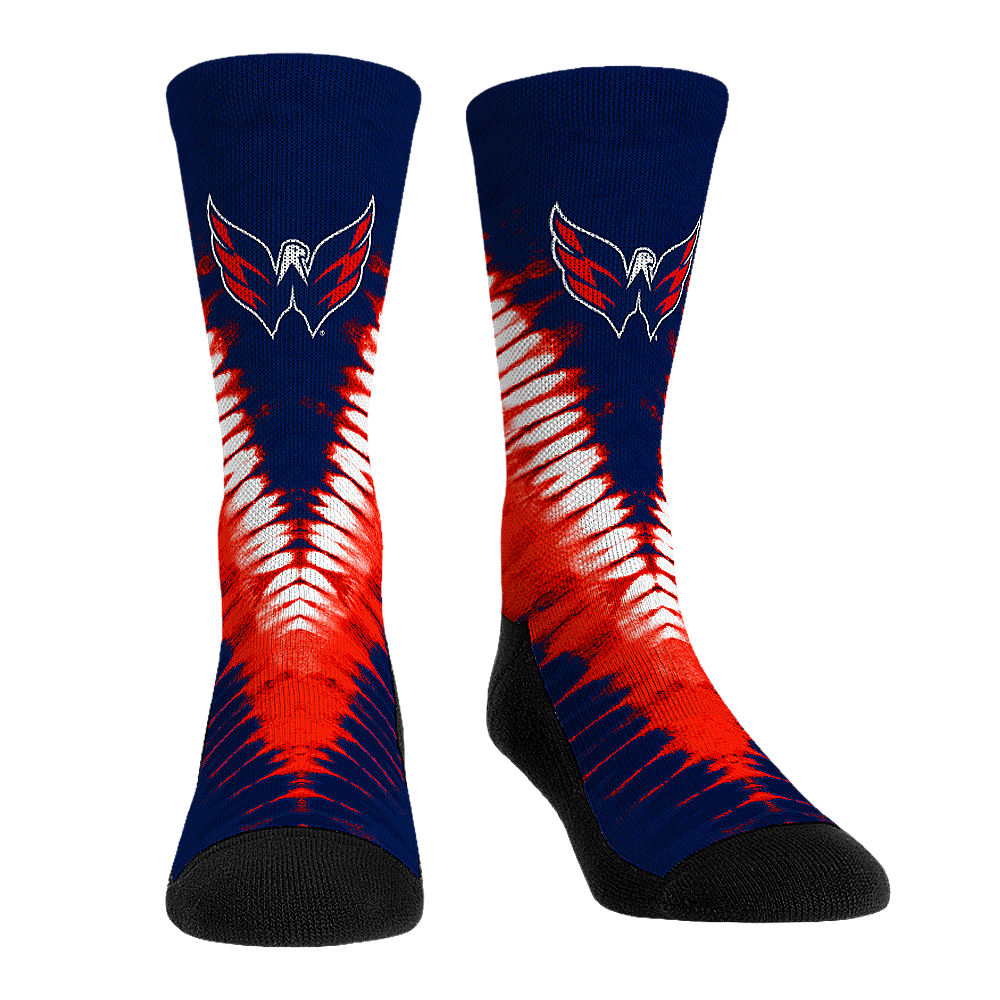 Rock 'Em Socks Rock 'Em Socks Washington Capitals - V Shape Tie Dye — main product shot