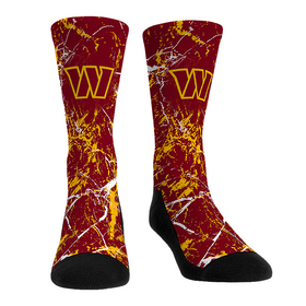 Rock 'Em Socks Washington Commanders - Cracked Marble