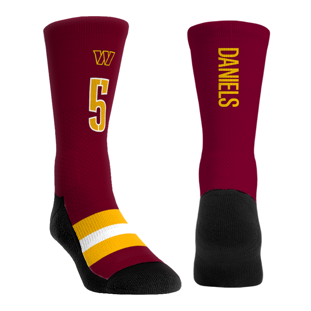 Rock 'Em Socks Jayden Daniels - Washington Commanders - Jersey (Burgundy) — main product shot