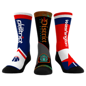 Rock 'Em Socks Washington Wizards - Ultimate Jersey - 3-Pack