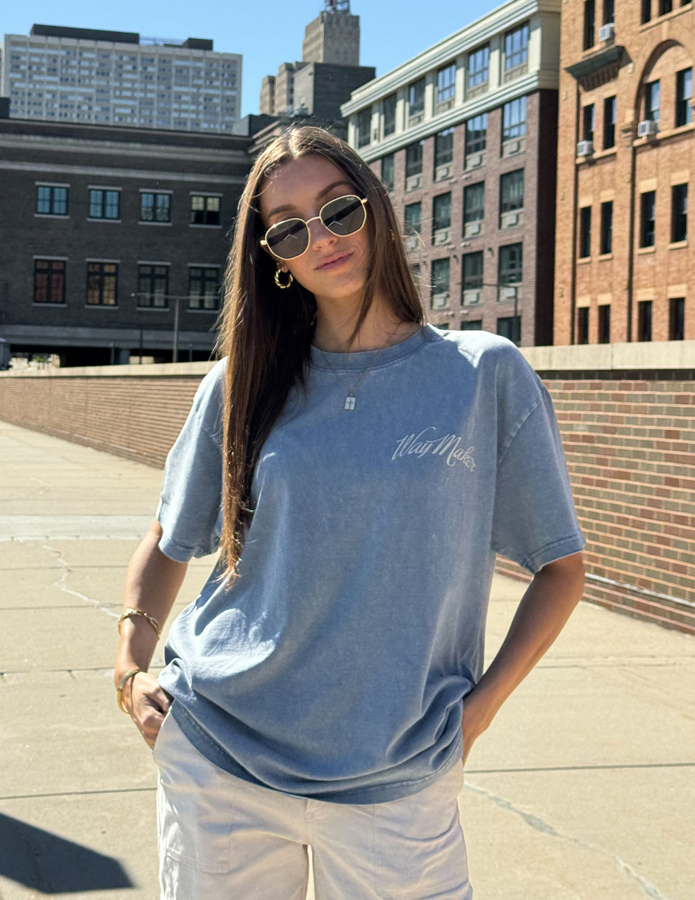 Elevated Faith Way Maker Unisex Tee — packaging