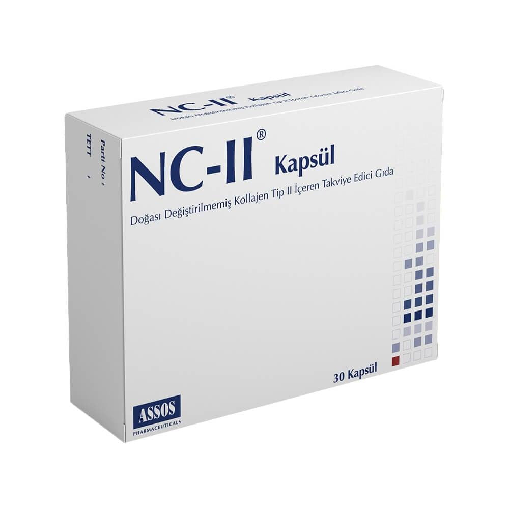 NC-II Collagen Supplement, Type II Collagen Capsules for Joint Health - 30 Capsules