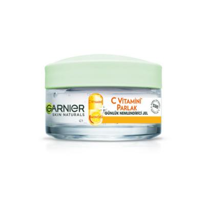 Garnier Skin Naturals Vitamin C Daily Moisturizing Gel for Normal Skin - 1.69 fl oz, Natural Skincare with Antioxidant Properties
