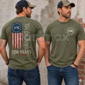 "We The People" 250th Anniversary USA T-Shirt – Commemorative 1776 to 2026 Constitution Graphic Tee