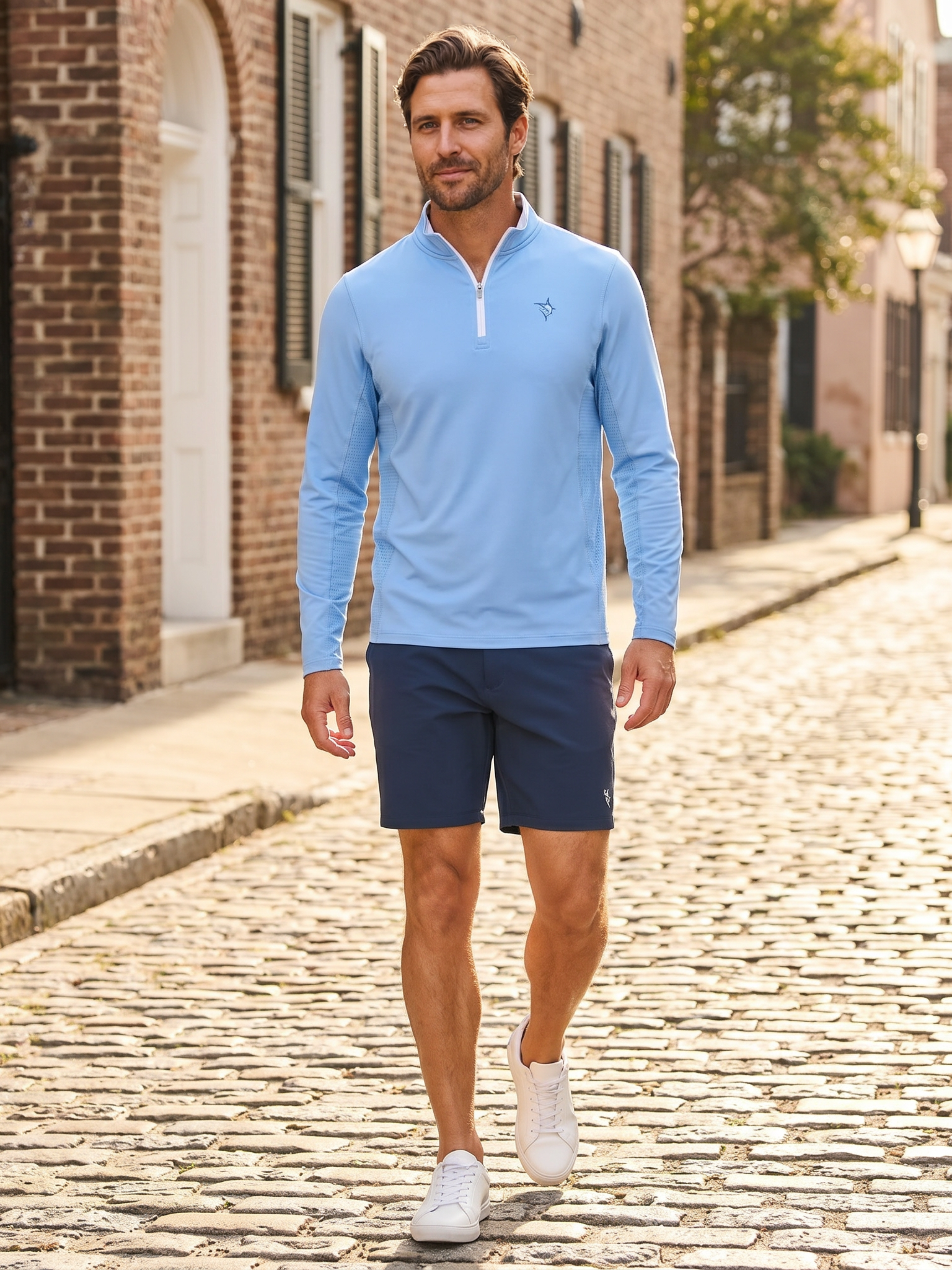 White Water Life Monterey Performance Quarter Zip — long sleeves category context