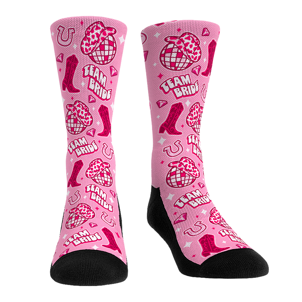 Rock 'Em Socks Rock 'Em Socks Disco Cowgirl Bride — main product shot