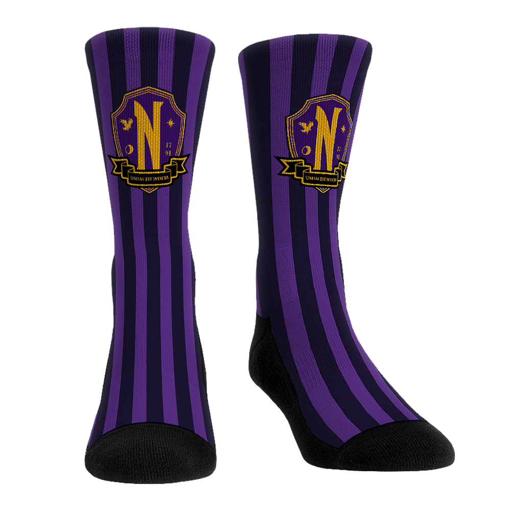Rock 'Em Socks Rock 'Em Socks Wednesday - Nevermore Crest — main product shot